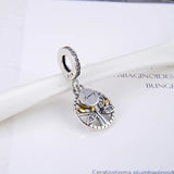 KAMAF925 Tree of Life Pentagram Air Balloon Pendant for DIY Jewelry