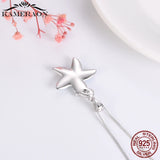 925 Silver Opal Zircon Flower Pendant Necklace for Women Fine Jewelry