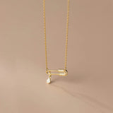 925 Silver Bohemian Zircon Necklace for Women