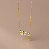925 Silver Bohemian Zircon Necklace for Women