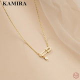 925 Silver Bohemian Zircon Necklace for Women