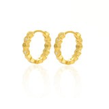 925 Silver Zircon Huggie Stud Earrings for Women Wedding Jewelry