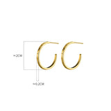 925 Silver Cuban Huggie Stud Earrings for Women Girl Party