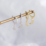 925 Silver Cuban Retro Tassel Drop Earrings for Women Party