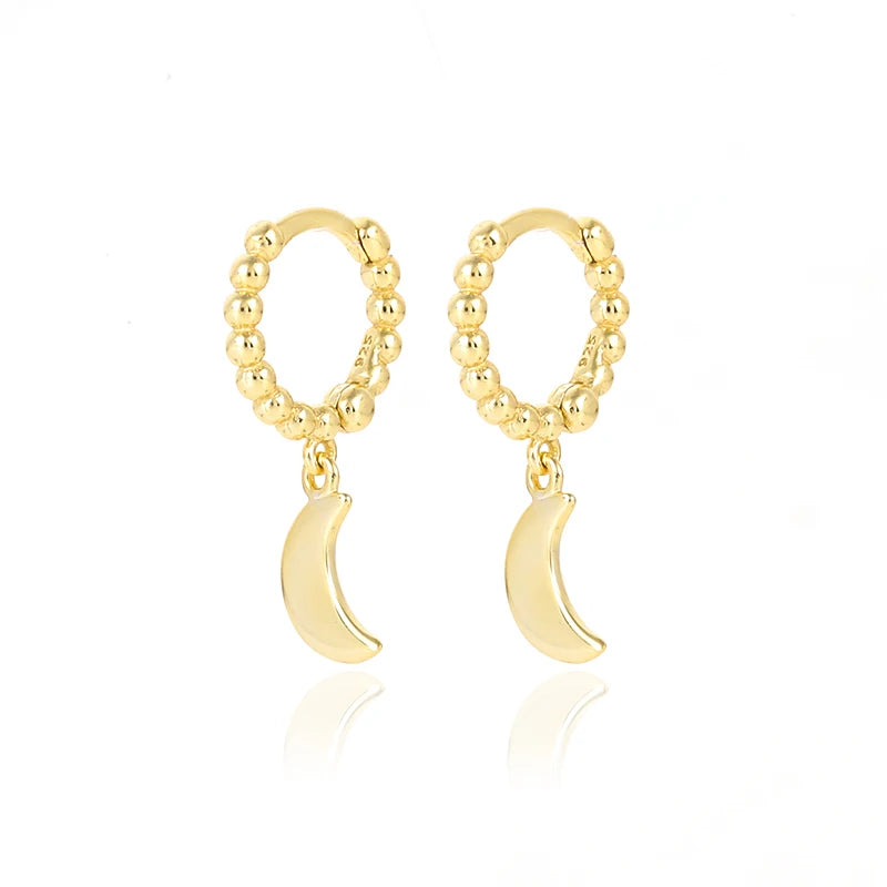 925 Silver Cuban Retro Tassel Drop Earrings for Women Party