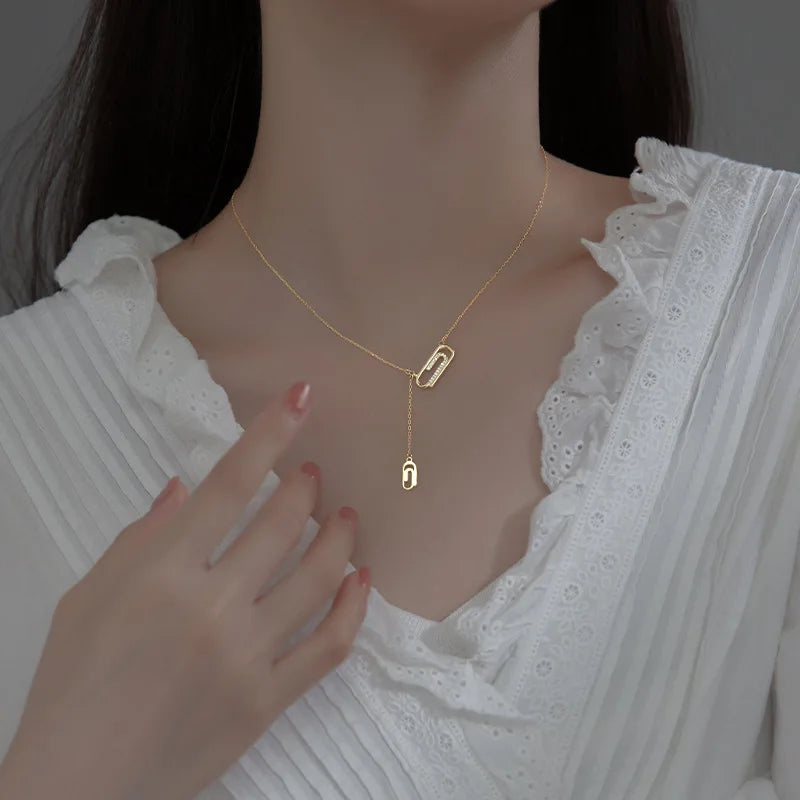 925 Sterling Silver Vintage Chain Necklace for Women