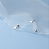 925 Silver Mini Star Stud Earrings for Women