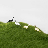 925 Silver Dinosaur Stud Earrings for Women and Kids