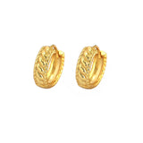 925 Silver Geometric Hoops for Women