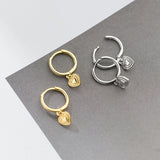925 Silver Love Pendant Earrings Women Gift Charm Jewelry