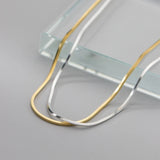 925 Sterling Silver Necklace for Women Collarbone Chain Wedding Charms Jewelry