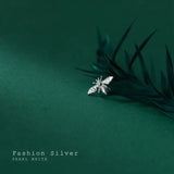 925 Silver Bee Piercing Stud Earrings