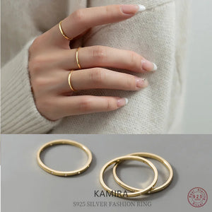 Vintage Small Zircon Rings for Women Wedding Jewelry