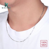 S925 Sterling Silver 1.8mm Necklace Chains for Man and Woman