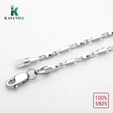 S925 Sterling Silver 1.8mm Necklace Chains for Man and Woman