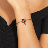 925 Sterling Silver Elk Moonlight Warrior Bead for Bracelet & Bangle