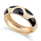 Colorful Enamel Bangle Cuff Bracelet for Party Wedding
