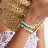 Natural Stone Bracelet Stainless Steel Metal Casual Hand Accessories
