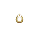 KC Plated Pearl Eardrop Necklace Jewelry Making Supplies Component Diy 8pcs