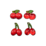 KC Heart Pearl Eardrop Charms Necklace Earring DIY 4pcs