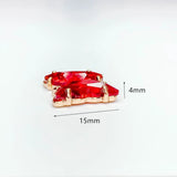 Crystal Butterfly Pendant Charms Necklace Earring Accessories