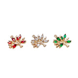Crystal Tree Pendant Charms Necklace Earring DIY Material