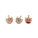 Crystal Vintage Pendant Charms Necklace Earring Accessories