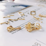 Metal Charms Pendant Eardrop Components Necklace Diy Making 8pcs