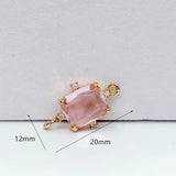 Crystal Pendant Charms Necklace Earring Accessory