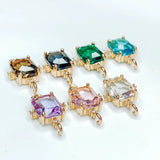 Crystal Pendant Charms Necklace Earring Accessory