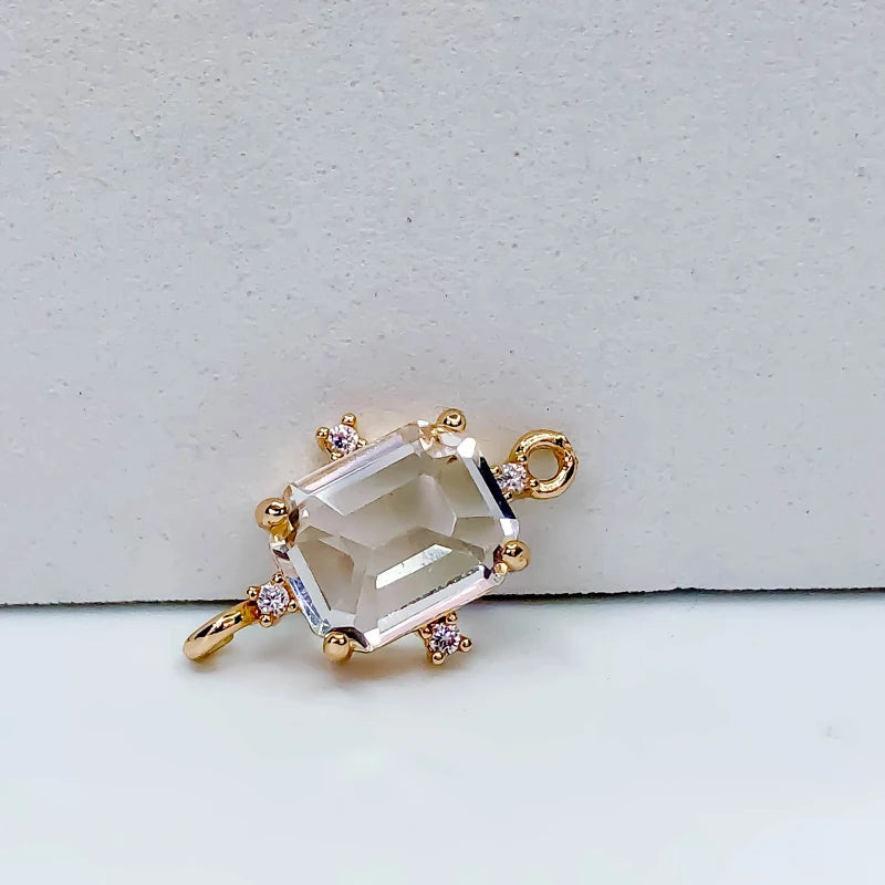 Crystal Pendant Charms Necklace Earring Accessory