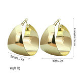 Exaggerated Chunky Big Hoop Earrings for Women