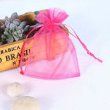 50pcs 17 Colors Jewelry Bag Wedding Gift Organza Jewelry Bag Display Packaging