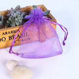 50pcs 17 Colors Jewelry Bag Wedding Gift Organza Jewelry Bag Display Packaging