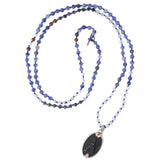 Buddha Pendant Necklace Beads Strand Boho Charm Chain Funny Friendship