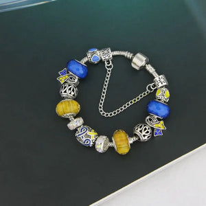 Infinity Love Hope Down Syndrome Bracelet Medical Awareness Charm Bracelet
