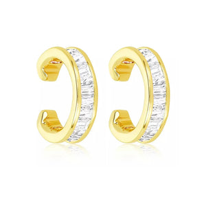 Colorful Zircon EarCuff Earrings Women's Party Wedding Jewelry