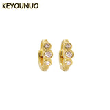 CZ Hoop Earrings For Women Zircon Cartilage Small Earrings