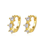 CZ Zircon Hoop Earrings for Women