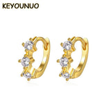 CZ Zircon Hoop Earrings for Women