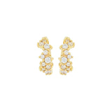CZ Stud Earrings Set For Women Zircon Cartilage Hoop Drop Earrings