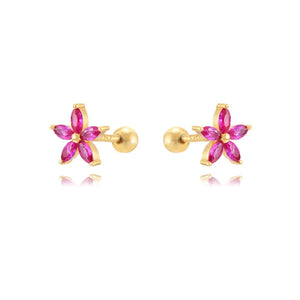 Zircon Ear Stud Earrings For Women Tragus Cartilage Piercing Earring