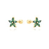 Zircon Ear Stud Earrings For Women Tragus Cartilage Piercing Earring