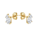 Heart Star Hoop Earrings Snake Ear Cuffs Zircon Drop Stud Earring