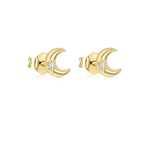Silver Earcuffs CZ Stud Earrings Zircon Hoop Jewelry