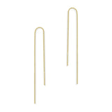 Silver Zircon Star Ear Cuff Earrings Tassel Chain Threaders for Women