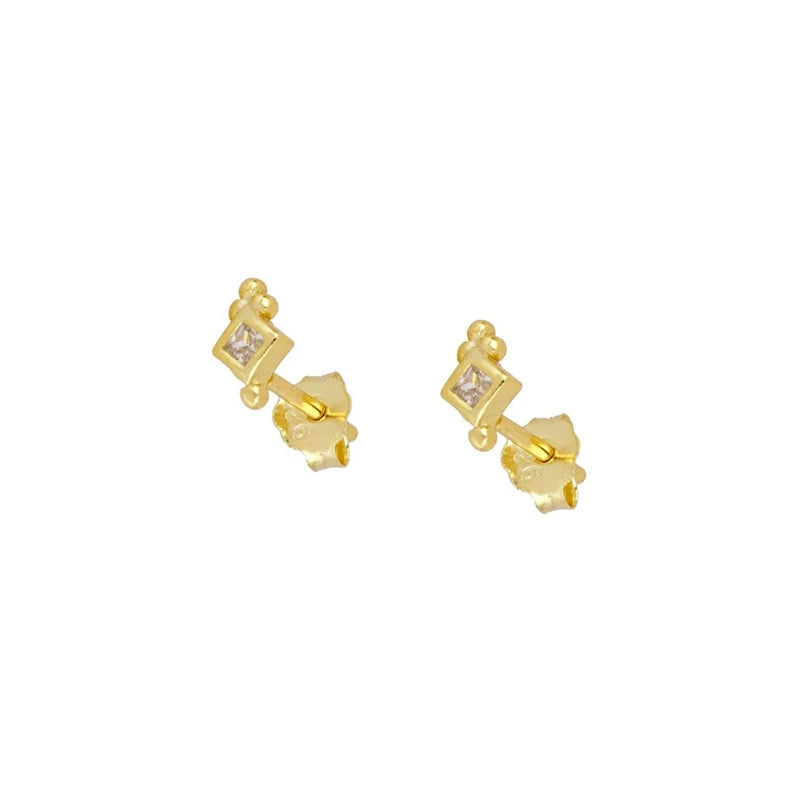 Boho Zircon Ear Cuffs Dangle Hoop Earrings Set