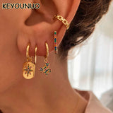 Silver Filled Zircon Drop Earrings For Women Pave Butterfly Dangle