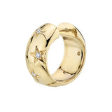 Star Hoop Earrings Zircon Wedding Jewelry Wholesale