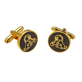 Chinese Element Lion Shirt Wedding Cufflinks for Men